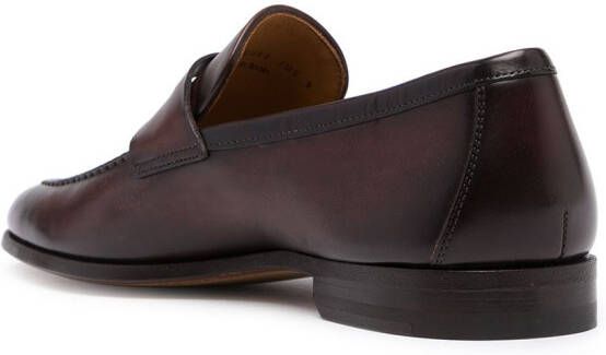 Magnanni Leren loafers Bruin