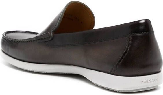 Magnanni Leren loafers Bruin