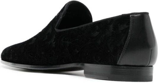 Magnanni Leren loafers Zwart