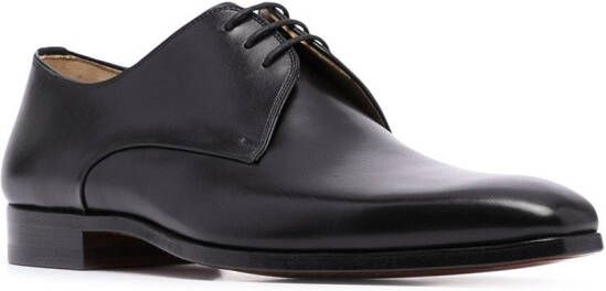 Magnanni Leren Oxford schoenen Zwart