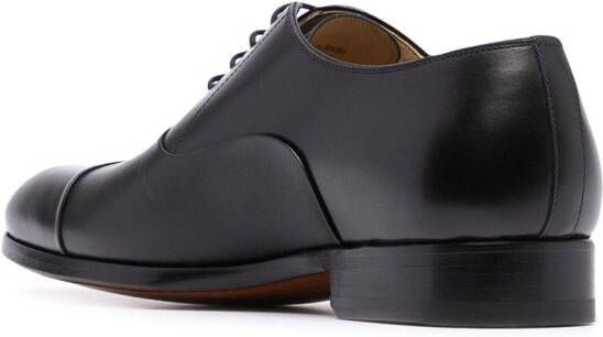 Magnanni Leren Oxford schoenen Zwart