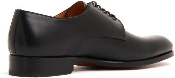 Magnanni Leren Oxford schoenen Zwart