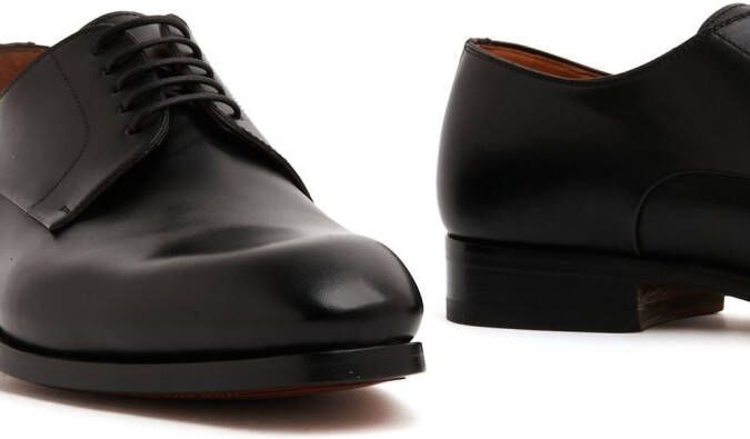 Magnanni Leren Oxford schoenen Zwart