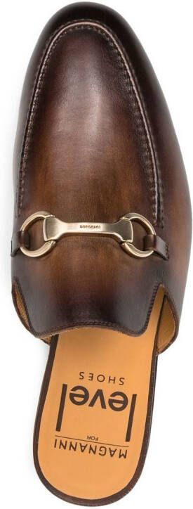 Magnanni Loafers met gesp Bruin