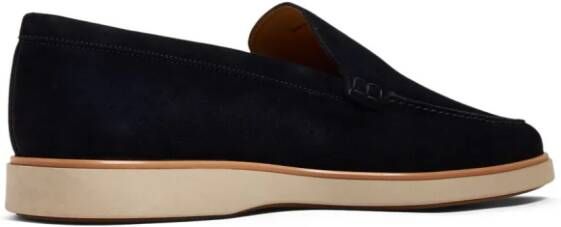 Magnanni Lourenco suède loafers Blauw