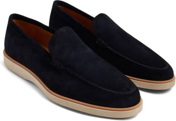 Magnanni Lourenco suède loafers Blauw