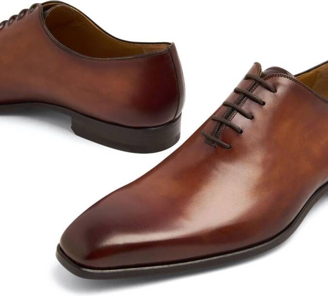 Magnanni Oxford schoenen met ronde neus Bruin