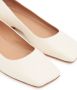 Maison Margiela Décortiqué ballerina's met stiksels Wit - Thumbnail 4