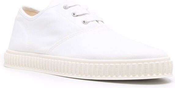 Maison Margiela Canvas low-top sneakers Wit