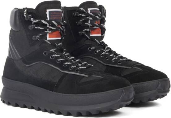 Maison Margiela Climber high-top leren sneakers Zwart