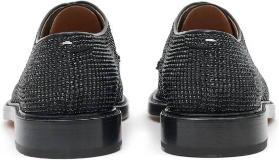 Maison Margiela Tabi brogues verfraaid met stras Zwart