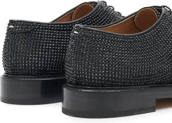 Maison Margiela Tabi brogues verfraaid met stras Zwart
