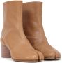 Maison Margiela Tabi leren enkellaarzen Beige - Thumbnail 2