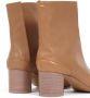 Maison Margiela Tabi leren enkellaarzen Beige - Thumbnail 4