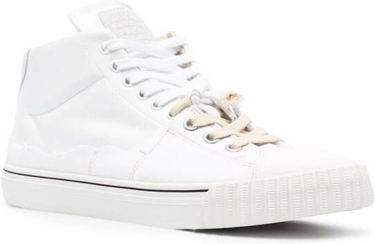 Maison Margiela Evolution high-top sneakers Wit