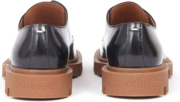 Maison Margiela Leren brogues Zwart