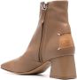 Maison Margiela Décortiqué 60 laarzen met vier stiksels Bruin - Thumbnail 3
