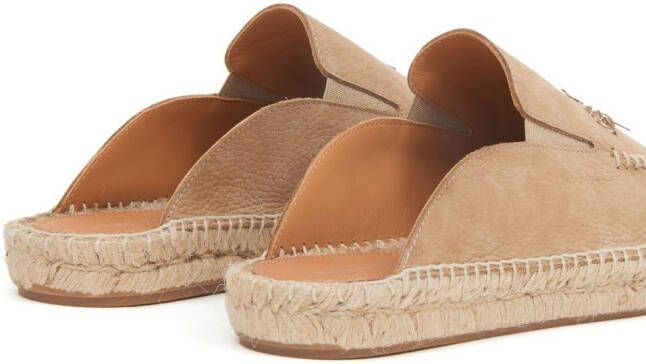 Maison Margiela Espadrilles met borduurwerk Beige
