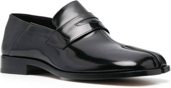 Maison Margiela Tabi slip-on loafers Zwart