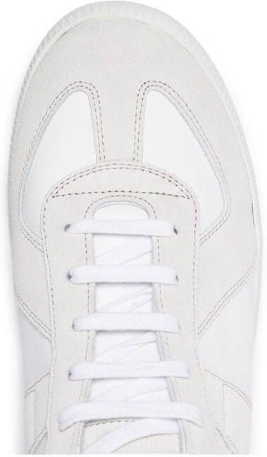 Maison Margiela Replica low-top leren sneakers Wit