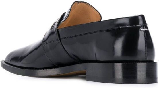 Maison Margiela Tabi leren loafers Zwart