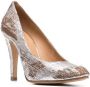 Maison Margiela 100mm lurex Mary-Jane pumps Zilver - Thumbnail 2