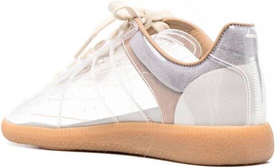 Maison Margiela Replica doorzichtige sneakers Beige