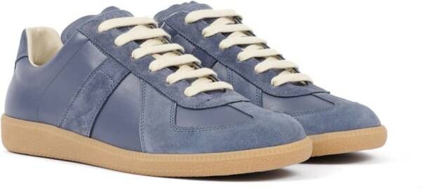 Maison Margiela Replica leren sneakers Blauw