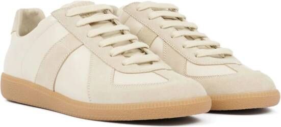 Maison Margiela Replica low-top leren sneakers Wit