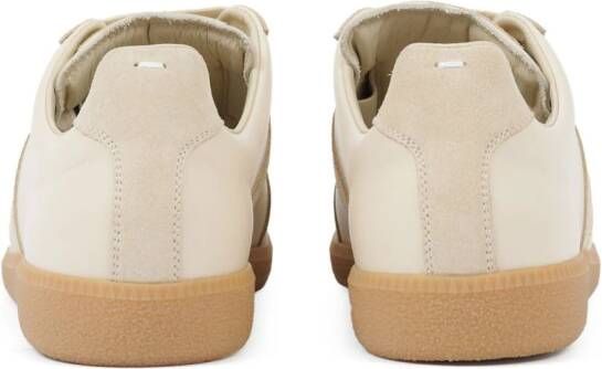 Maison Margiela Replica low-top leren sneakers Wit