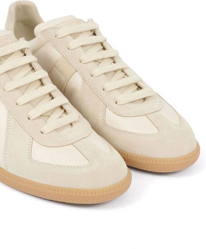 Maison Margiela Replica low-top leren sneakers Wit