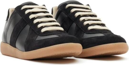 Maison Margiela Replica low-top leren sneakers Zwart