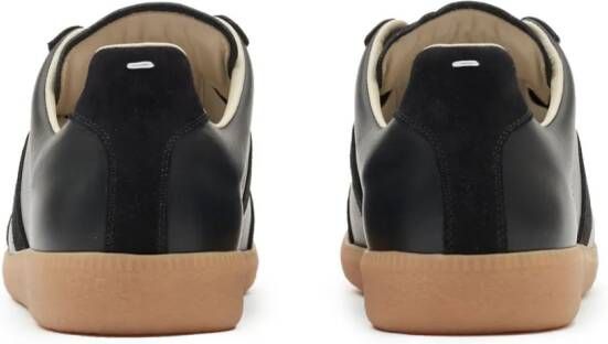 Maison Margiela Replica low-top leren sneakers Zwart