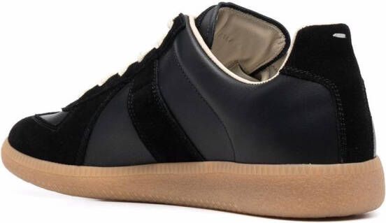 Maison Margiela Replica low-top leren sneakers Zwart