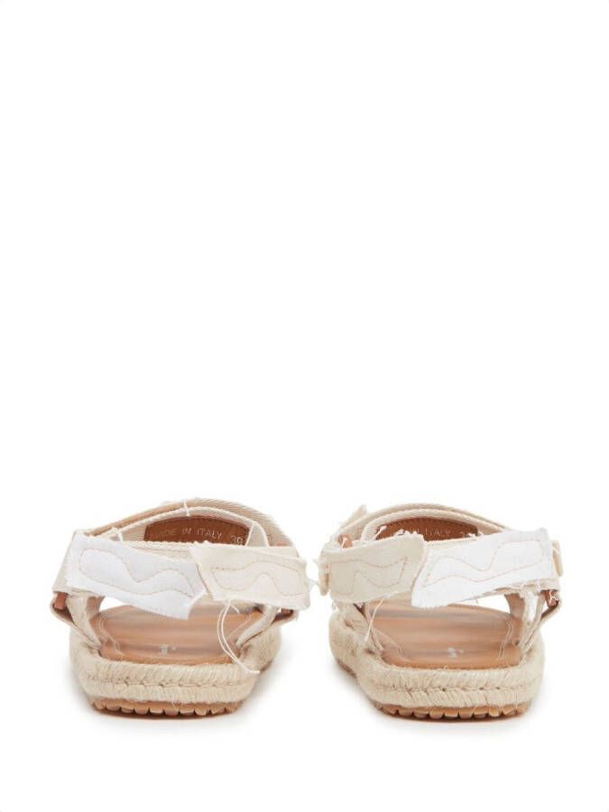 Maison Margiela Sandalen met patchwork Beige