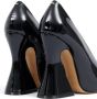 Maison Margiela Sketch 120mm lakleren pumps Zwart - Thumbnail 4