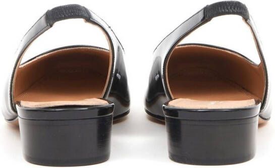 Maison Margiela Barbs leren slingback schoenen Zwart