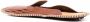 Maison Margiela Slippers met stikseldetail Bruin - Thumbnail 3