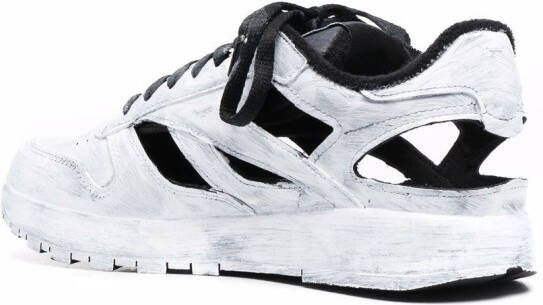 Maison Margiela x Reebok Tabi Decortique leren sneakers Wit