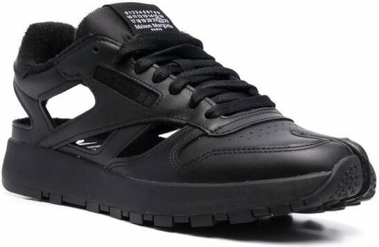 Maison Margiela Sneakers met tabi neus Zwart