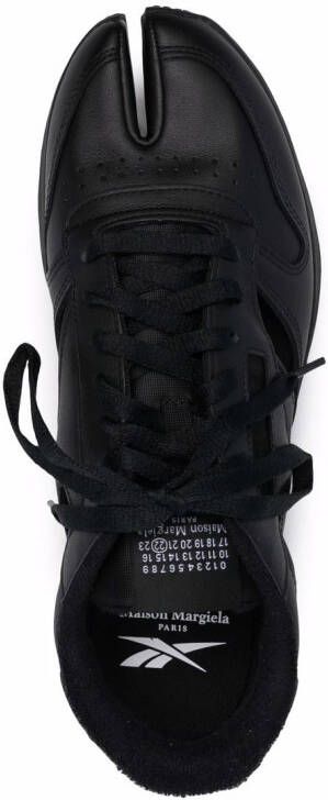 Maison Margiela x Reebok Tabi Decortique leren sneakers Zwart