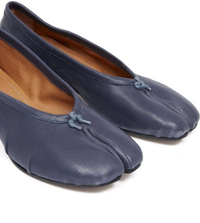 Maison Margiela Tabi New 30mm ballerina's Blauw