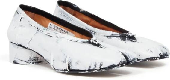 Maison Margiela Tabi New 30mm ballerina's Wit