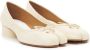 Maison Margiela Tabi 30mm leren ballerina's Wit - Thumbnail 2