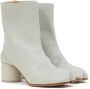 Maison Margiela Tabi 60mm leren enkellaarzen Beige - Thumbnail 2