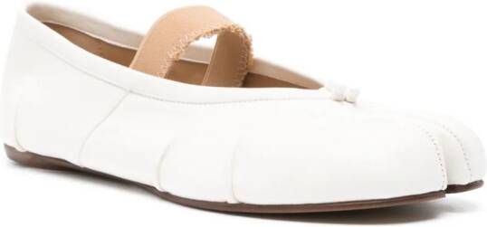 Maison Margiela Tabi ballerina's Beige