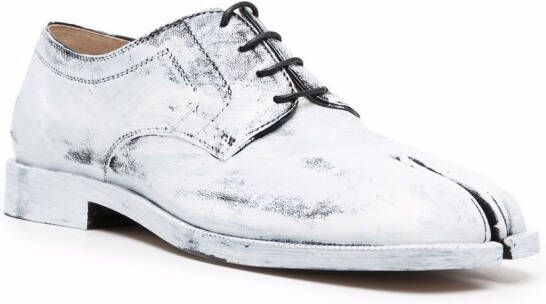 Maison Margiela Tabi Bianchetto leren brogues Wit