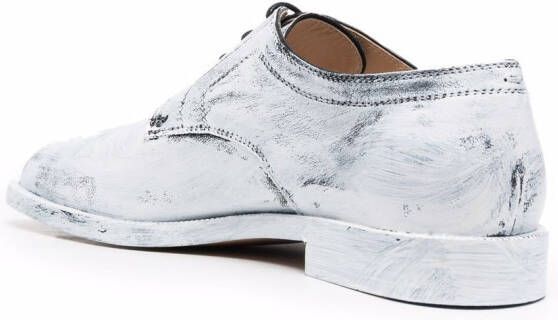 Maison Margiela Tabi Bianchetto leren brogues Wit