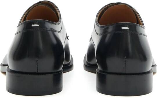 Maison Margiela Tabi derby veterschoenen Zwart