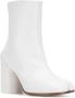 Maison Margiela Tabi 80mm leren enkellaarzen Wit - Thumbnail 2